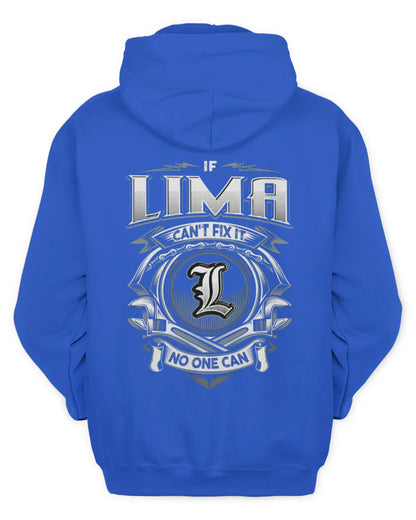 LIMA AP81-K4-626 - Personalized Ahmed Quote Apparel “If Ahmed Can't Fix It, No One Can” - Unisex Hoodie - Royal