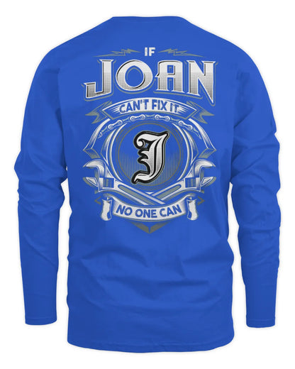 JOAN AP81-K4-626 - Personalized Ahmed Quote Apparel “If Ahmed Can't Fix It, No One Can” - Men's Long Sleeved T-Shirt - Royal