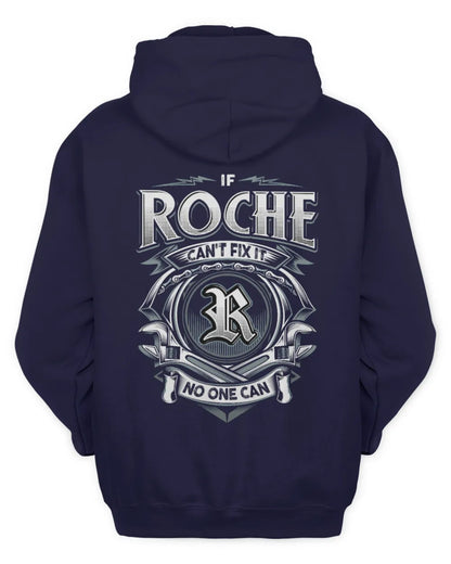 ROCHE AP81-K4-626 - Personalized Ahmed Quote Apparel “If Ahmed Can't Fix It, No One Can” - Unisex Hoodie - Navy
