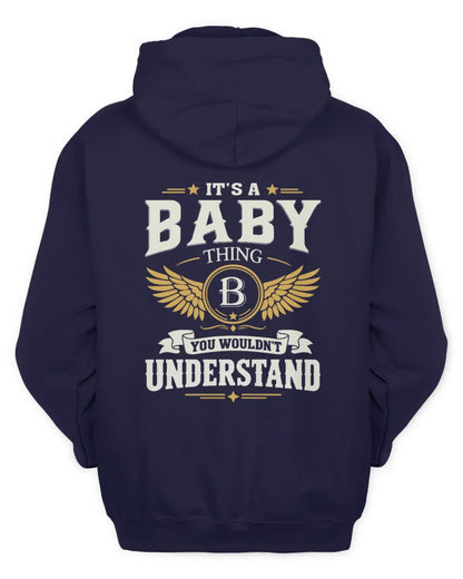 BABY KT06-M008 It’s a [NAME] Thing – You Wouldn’t Understand | Personalized Vintage T-Shirt - Unisex Hoodie - Navy