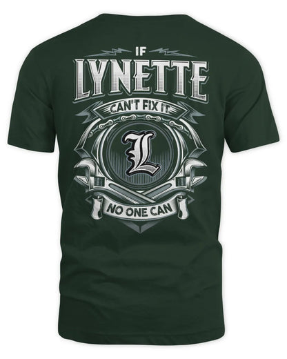LYNETTE AP81-K4-626 - Personalized Ahmed Quote Apparel “If Ahmed Can't Fix It, No One Can” - Unisex Standard T-Shirt - Forest Green