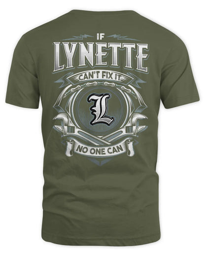 LYNETTE AP81-K4-626 - Personalized Ahmed Quote Apparel “If Ahmed Can't Fix It, No One Can” - Unisex Standard T-Shirt - Military Green
