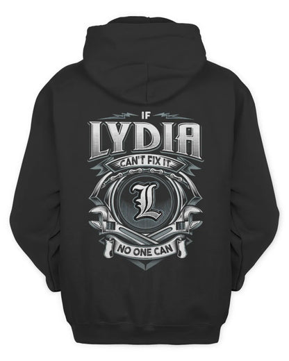 LYDIA AP81-K4-626 - Personalized Ahmed Quote Apparel “If Ahmed Can't Fix It, No One Can” - Unisex Hoodie - Black