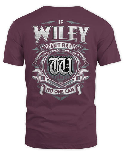 WILEY AP81-K4-626 - Personalized Ahmed Quote Apparel “If Ahmed Can't Fix It, No One Can” - Unisex Standard T-Shirt - Maroon