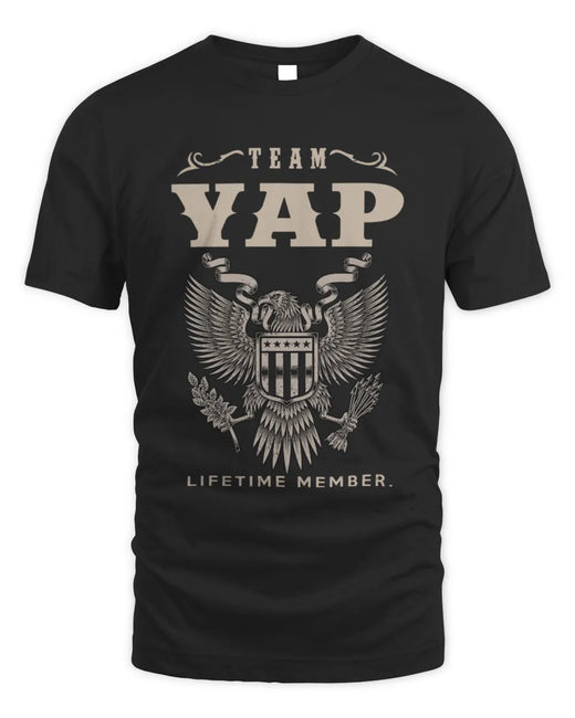 YAP TP06-K82 – Personalized Classic Style Apparel “Team NAME Lifetime Member”