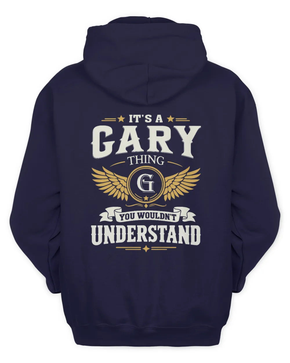 GARY KT06-M008 It’s a [NAME] Thing – You Wouldn’t Understand | Personalized Vintage T-Shirt - Unisex Hoodie - Navy