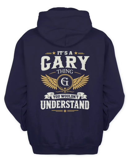 GARY KT06-M008 It’s a [NAME] Thing – You Wouldn’t Understand | Personalized Vintage T-Shirt - Unisex Hoodie - Navy