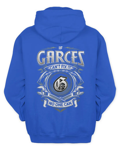 GARCES AP81-K4-626 - Personalized Ahmed Quote Apparel “If Ahmed Can't Fix It, No One Can” - Unisex Hoodie - Royal
