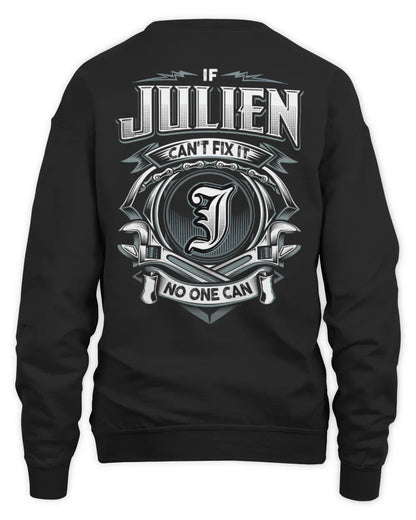 JULIEN AP81-K4-626 - Personalized Ahmed Quote Apparel “If Ahmed Can't Fix It, No One Can” - Unisex Sweatshirt - Black
