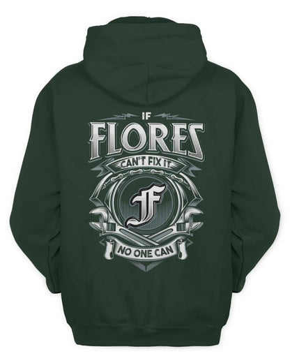 FLORES AP81-K4-626 - Personalized Ahmed Quote Apparel “If Ahmed Can't Fix It, No One Can” - Unisex Hoodie - Forest Green