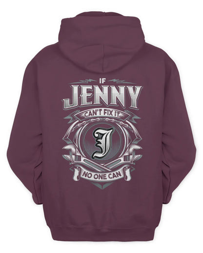 JENNY AP81-K4-626 - Personalized Ahmed Quote Apparel “If Ahmed Can't Fix It, No One Can” - Unisex Hoodie - Maroon