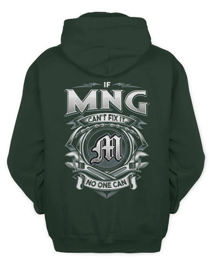 MNG AP81-K4-626 - Personalized Ahmed Quote Apparel “If Ahmed Can't Fix It, No One Can” - Unisex Hoodie - Forest Green
