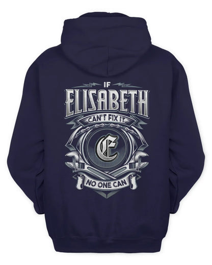 ELISABETH AP81-K4-626 - Personalized Ahmed Quote Apparel “If Ahmed Can't Fix It, No One Can” - Unisex Hoodie - Navy