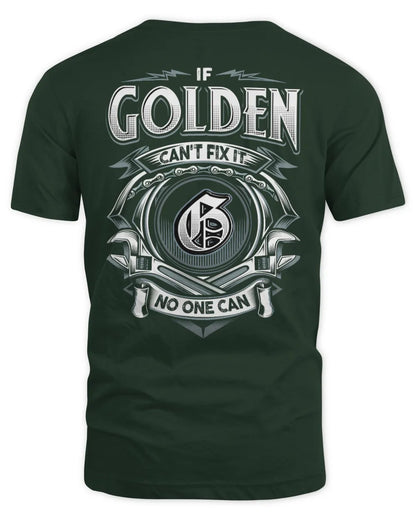 GOLDEN AP81-K4-626 - Personalized Ahmed Quote Apparel “If Ahmed Can't Fix It, No One Can” - Unisex Standard T-Shirt - Forest Green
