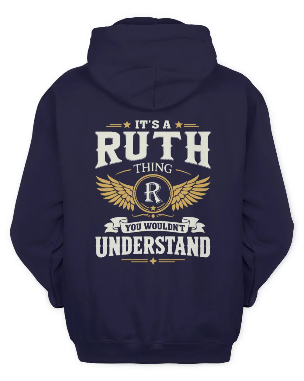 RUTH KT06-M008 It’s a [NAME] Thing – You Wouldn’t Understand | Personalized Vintage T-Shirt - Unisex Hoodie - Navy