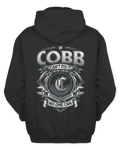 COBB AP81-K4-626 - Personalized Ahmed Quote Apparel “If Ahmed Can't Fix It, No One Can” - Unisex Hoodie - Black