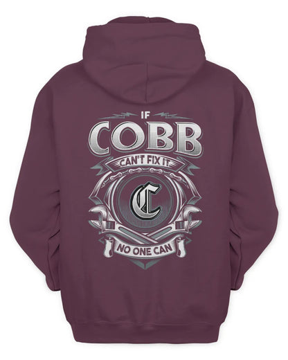 COBB AP81-K4-626 - Personalized Ahmed Quote Apparel “If Ahmed Can't Fix It, No One Can” - Unisex Hoodie - Maroon