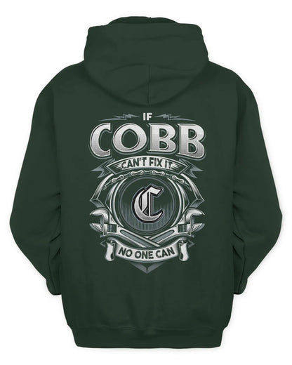 COBB AP81-K4-626 - Personalized Ahmed Quote Apparel “If Ahmed Can't Fix It, No One Can” - Unisex Hoodie - Forest Green