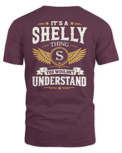SHELLY KT06-M008 It’s a [NAME] Thing – You Wouldn’t Understand | Personalized Vintage T-Shirt - Unisex Standard T-Shirt - Maroon