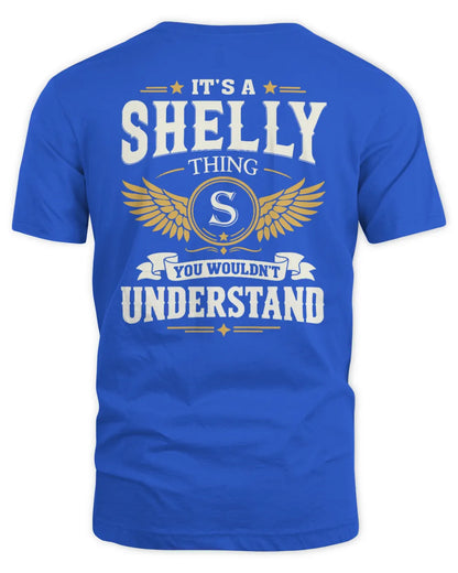 SHELLY KT06-M008 It’s a [NAME] Thing – You Wouldn’t Understand | Personalized Vintage T-Shirt - Unisex Standard T-Shirt - Royal