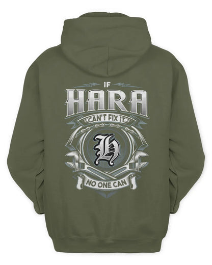 HARA AP81-K4-626 - Personalized Ahmed Quote Apparel “If Ahmed Can't Fix It, No One Can” - Unisex Hoodie - Military Green