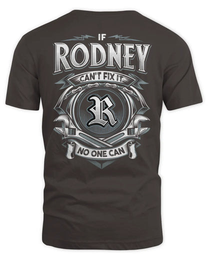 RODNEY AP81-K4-626 - Personalized Ahmed Quote Apparel “If Ahmed Can't Fix It, No One Can” - Unisex Standard T-Shirt - Dark Chocolate