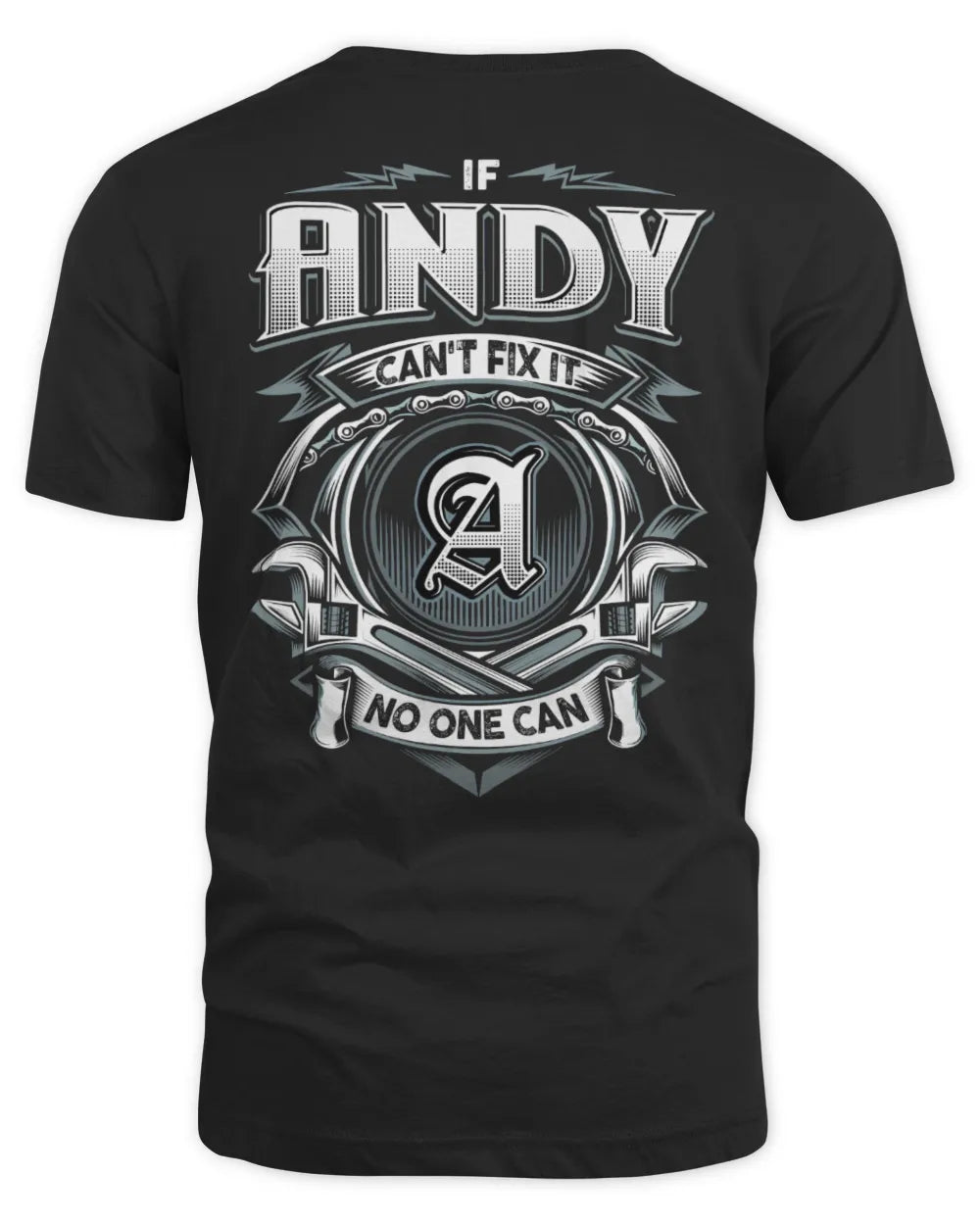 ANDY AP81-K4-626 - Personalized Ahmed Quote Apparel “If Ahmed Can't Fix It, No One Can”
