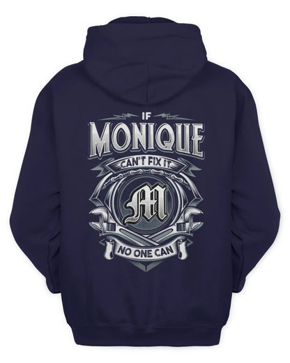 MONIQUE AP81-K4-626 - Personalized Ahmed Quote Apparel “If Ahmed Can't Fix It, No One Can” - Unisex Hoodie - Navy