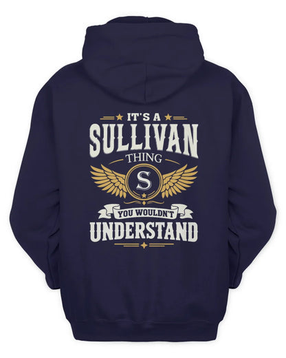 SULLIVAN KT06-M008 It’s a [NAME] Thing – You Wouldn’t Understand | Personalized Vintage T-Shirt - Unisex Hoodie - Navy