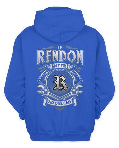 RENDON AP81-K4-626 - Personalized Ahmed Quote Apparel “If Ahmed Can't Fix It, No One Can” - Unisex Hoodie - Royal
