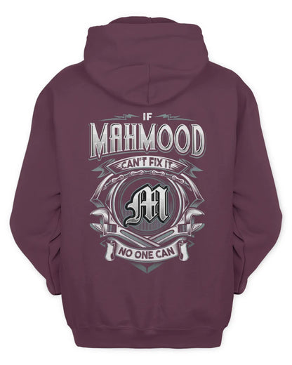 MAHMOOD AP81-K4-626 - Personalized Ahmed Quote Apparel “If Ahmed Can't Fix It, No One Can” - Unisex Hoodie - Maroon