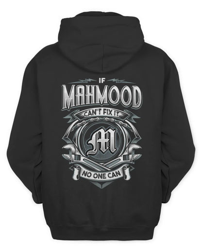 MAHMOOD AP81-K4-626 - Personalized Ahmed Quote Apparel “If Ahmed Can't Fix It, No One Can” - Unisex Hoodie - Black