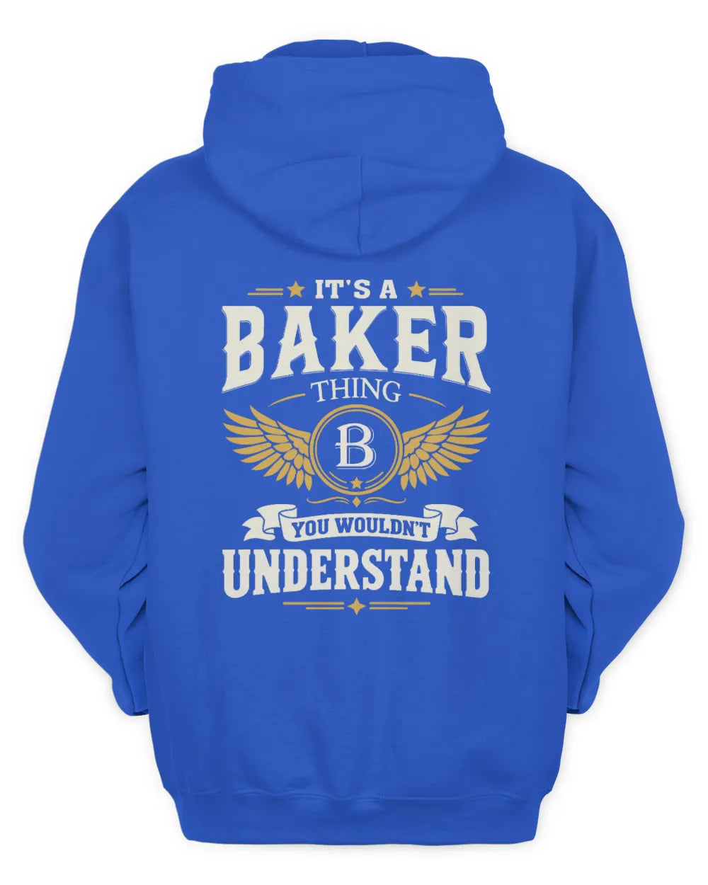 BAKER KT06-M008 It’s a [NAME] Thing – You Wouldn’t Understand | Personalized Vintage T-Shirt - Unisex Hoodie - Royal