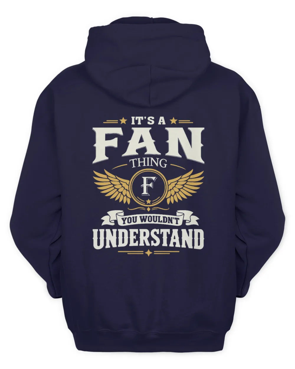 FAN KT06-M008 It’s a [NAME] Thing – You Wouldn’t Understand | Personalized Vintage T-Shirt - Unisex Hoodie - Navy