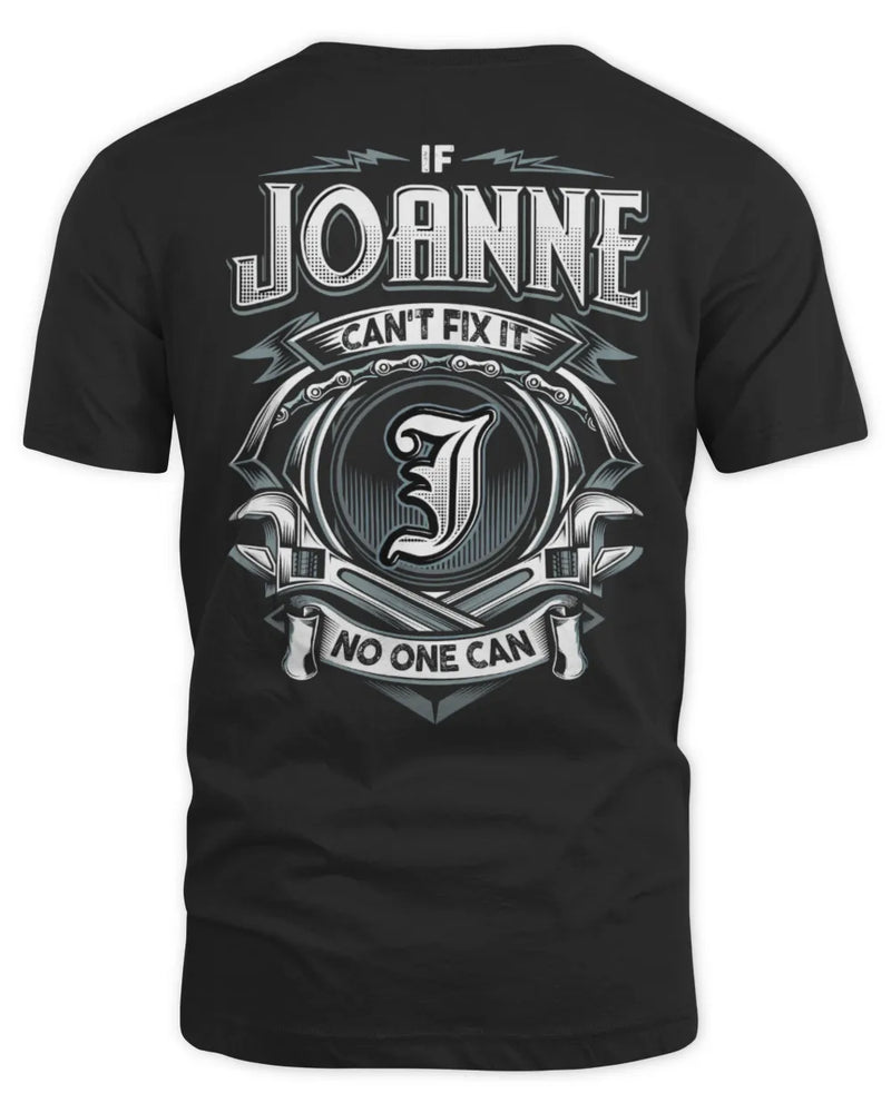 JOANNE AP81-K4-626 - Personalized Ahmed Quote Apparel “If Ahmed Can't Fix It, No One Can” - Unisex Standard T-Shirt - Black