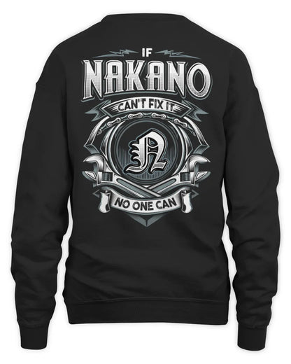 NAKANO AP81-K4-626 - Personalized Ahmed Quote Apparel “If Ahmed Can't Fix It, No One Can” - Unisex Sweatshirt - Black