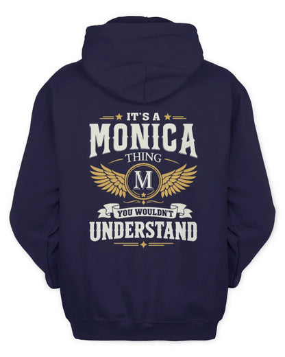 MONICA KT06-M008 It’s a [NAME] Thing – You Wouldn’t Understand | Personalized Vintage T-Shirt - Unisex Hoodie - Navy