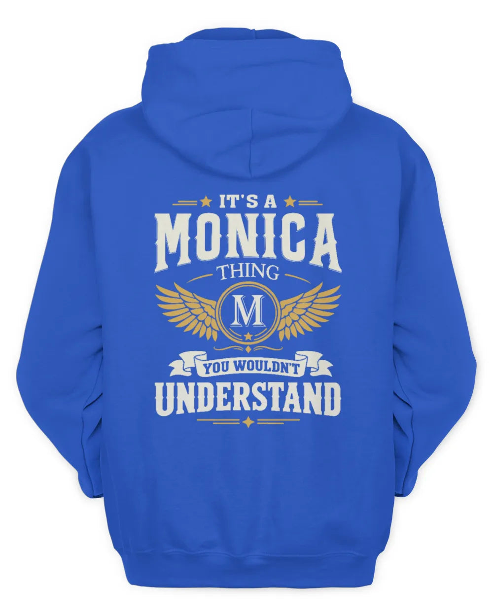 MONICA KT06-M008 It’s a [NAME] Thing – You Wouldn’t Understand | Personalized Vintage T-Shirt - Unisex Hoodie - Royal