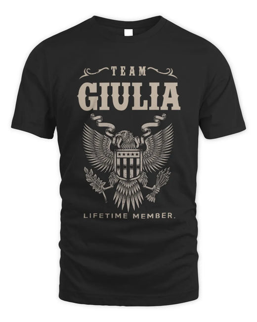 GIULIA TP06-K82 – Personalized Classic Style Apparel “Team NAME Lifetime Member”