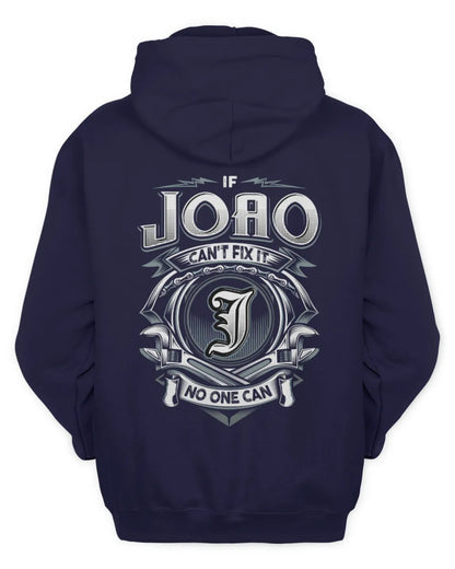 JOAO AP81-K4-626 - Personalized Ahmed Quote Apparel “If Ahmed Can't Fix It, No One Can” - Unisex Hoodie - Navy