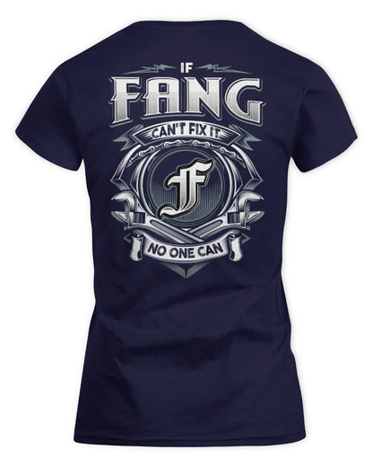 FANG AP81-K4-626 - Personalized Ahmed Quote Apparel “If Ahmed Can't Fix It, No One Can” - Women's Standard T-Shirt - Navy