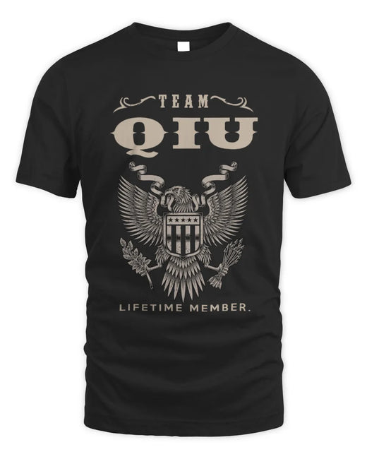 QIU TP06-K82 – Personalized Classic Style Apparel “Team NAME Lifetime Member”