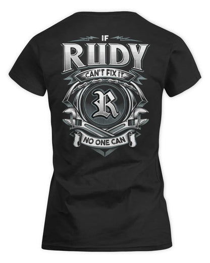 RUDY AP81-K4-626 - Personalized Ahmed Quote Apparel “If Ahmed Can't Fix It, No One Can” - Women's Standard T-Shirt - Black