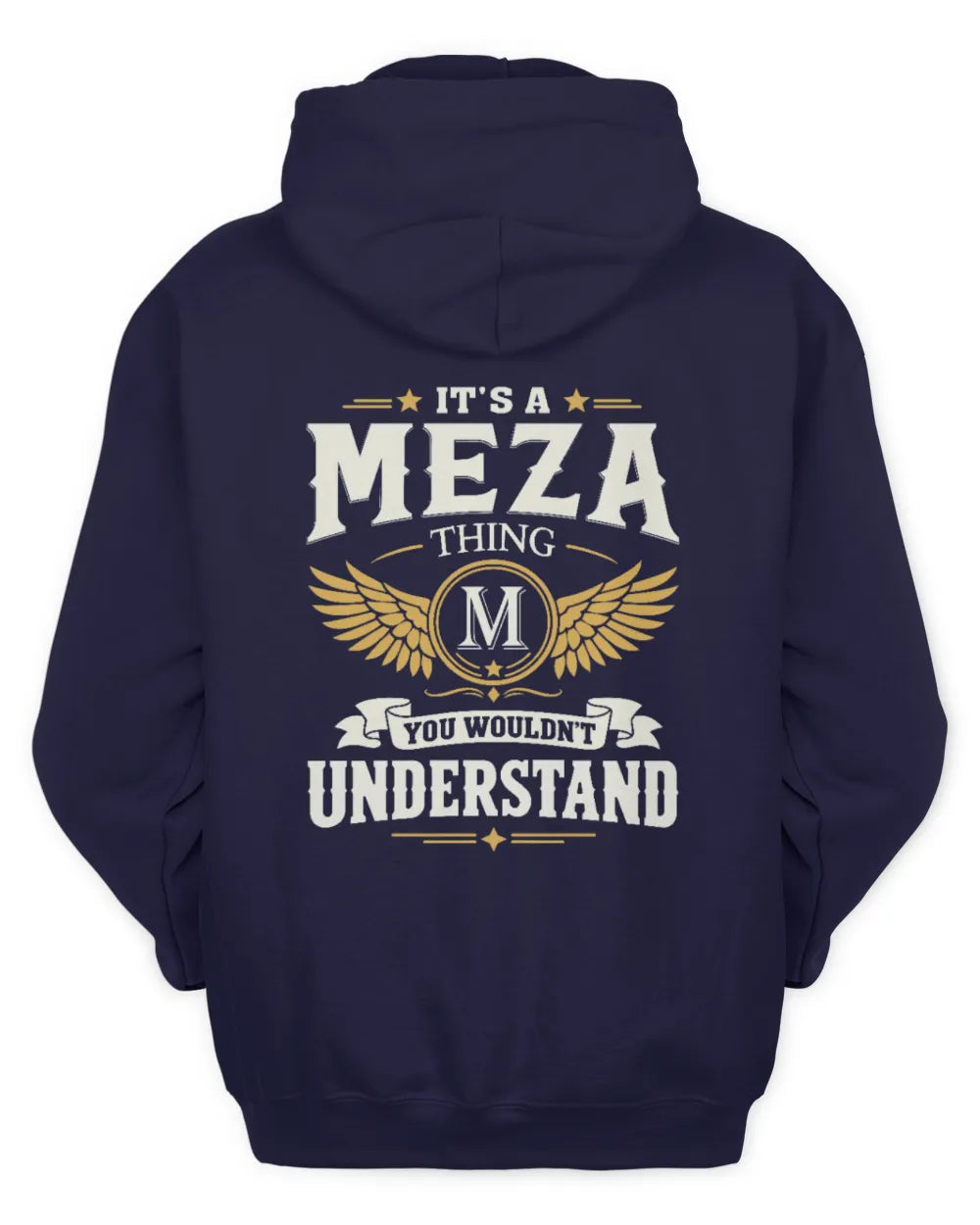 MEZA KT06-M008 It’s a [NAME] Thing – You Wouldn’t Understand | Personalized Vintage T-Shirt - Unisex Hoodie - Navy