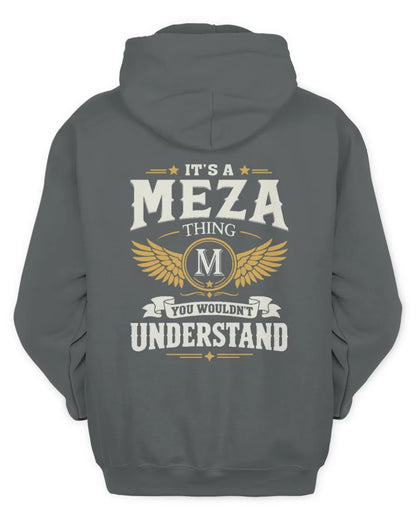 MEZA KT06-M008 It’s a [NAME] Thing – You Wouldn’t Understand | Personalized Vintage T-Shirt - Unisex Hoodie - Charcoal