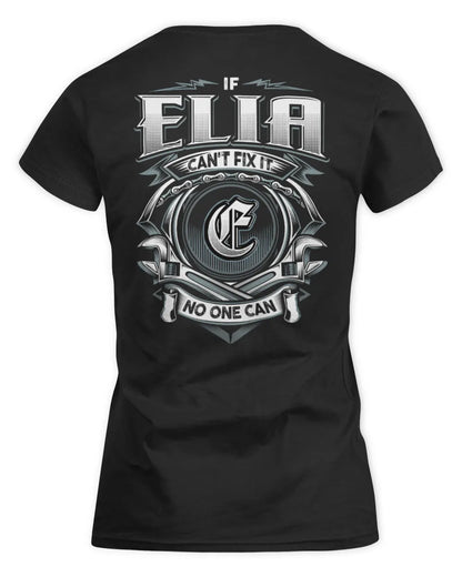 ELIA AP81-K4-626 - Personalized Ahmed Quote Apparel “If Ahmed Can't Fix It, No One Can” - Women's Standard T-Shirt - Black