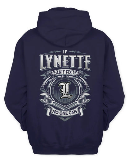 LYNETTE AP81-K4-626 - Personalized Ahmed Quote Apparel “If Ahmed Can't Fix It, No One Can” - Unisex Hoodie - Navy
