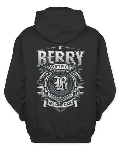 BERRY AP81-K4-626 - Personalized Ahmed Quote Apparel “If Ahmed Can't Fix It, No One Can” - Unisex Hoodie - Black