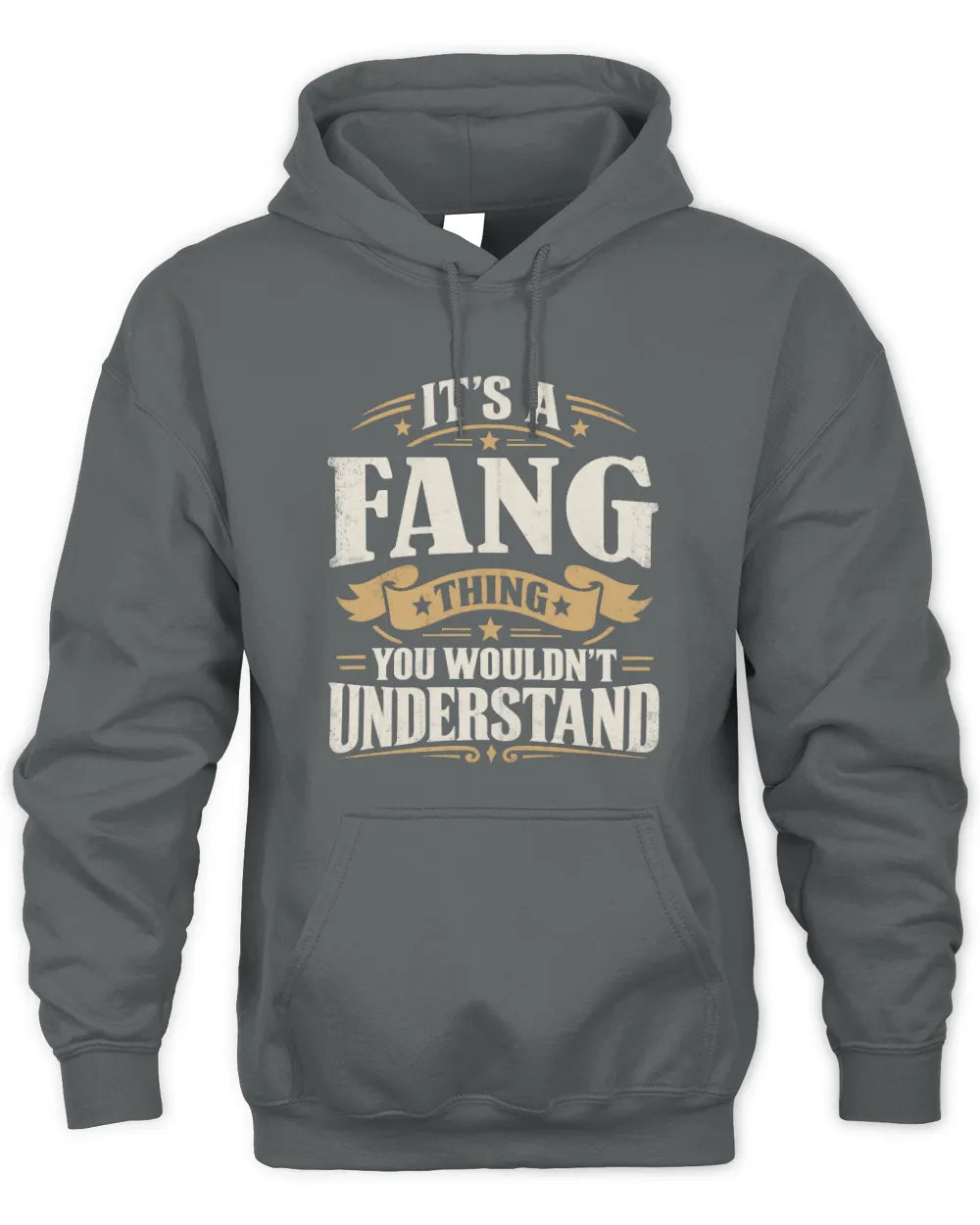 FANG P08 TH51 - Personalized “It’s a/an [NAME] Thing – You Wouldn’t Understand” Shirt - Unisex Hoodie - Charcoal