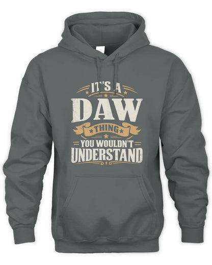 DAW P08 TH51 - Personalized “It’s a/an [NAME] Thing – You Wouldn’t Understand” Shirt - Unisex Hoodie - Charcoal